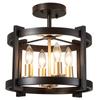 Venta caliente transfronteriza de Amazon luz de techo retro rústica de campo para pasillo, entrada, escaleras, sala de estar, cocina, comedor, dormitorio