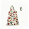 Bolsa de compras plegable en stock creativa bolsa de compras portátil transfronteriza poliéster 190T bolsa de compras de supermercado con estampado al por mayor