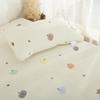 Manta de Bebê Coreana para Outono e Inverno, Lençol de Algodão para Creche, Lençol Infantil, Cama de Solteiro, Certificação Classe A