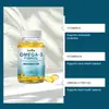 Cápsulas Docteat Omega para el Apoyo a la Salud, una Fórmula Suave para la Nutrición Diaria del Cuerpo, Fáciles de Tomar