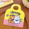 Bolsa Autoadhesiva Portátil de Dibujos Animados Linda Bolsa para Guardar Joyería para Niña Objetos Pequeños Snacks para Estudiante Bolsa de Embalaje Autoadhesiva Suave y Linda