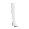 Con comercio exterior botas finas botas de tacón alto nuevas rodilla 40 botas de jinete botas botas talla 48 botas elásticas dos adulto