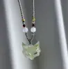 Máscara de Raposa Novo Estilo Chinês Pingente Trançado de Raposa Colar Novo Design Estilo Nacional Colar Estilo Antigo Colar de Raposa
