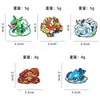 Broche de Aleación de Bestia Mítica de Dibujos Animados Japoneses Dragón Volador Ave Fénix Monstruo Marino Decoración de Mochila Insignia Metálica de Goteo de Aceite