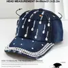 Gorra de Béisbol Deportiva Popular Unisex Transfronteriza con Forma de Gota de Agua 3D y Adornos de Pedrería, Sombrero de Sol Estilo Vintage para Viajes y Vacaciones