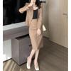 Procesamiento de liquidación de fabricante en stock Luz S Alto J Sense Ropa para mujer Hermana Yu Traje ligero Shu Falda Traje de dos piezas para mujer