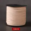 Cuerda de Piel de Terciopelo Coreano Personalizada Cinta Fina Cuerda de Piel de Ciervo Hecho a Mano DIY Material de Cuerda de Piel de Vaca Correa para Caja de Regalo Cuerda Trenzada