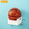 Prateleira de armazenamento de basquete direto da fábrica para casa, montada na parede, simples, cesta de armazenamento de futebol para crianças, prateleira de armazenamento de bolas