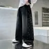 Pantalones para niño primavera y otoño 2026 estilo nuevo, jeans rectos casuales para niño grande para otoño, jeans infantiles elegantes y geniales