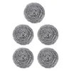 Estropajo de Acero Inoxidable Bola de Limpieza [10/20/40/60 Piezas] Suministros de Limpieza para Ollas y Lavavajillas de Cocina