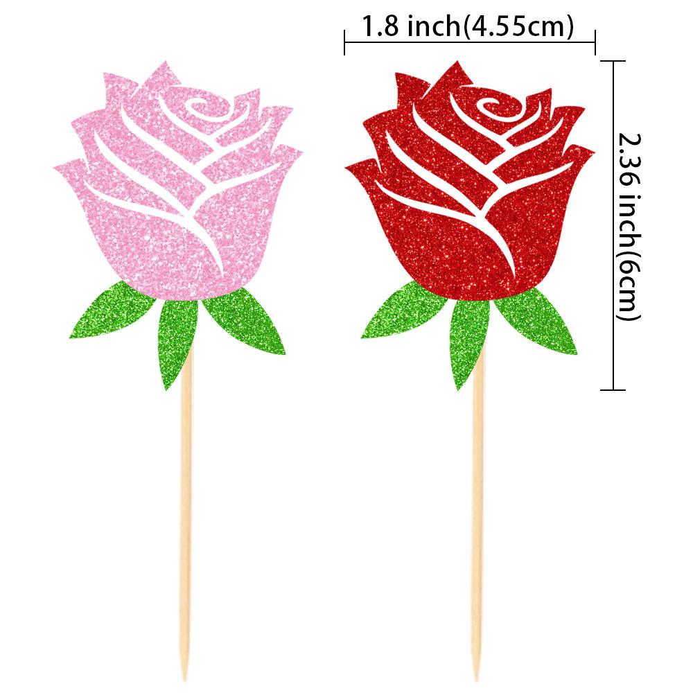 Y-00065 情人节 玫瑰插排 2