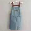 Delantal Popular Transfronterizo a Prueba de Aceite e Impermeable para Cocina Casera y Trabajo en Catering, Resistente a Manchas, Monos con Cubierta de Correa Estampada de Alta Apariencia