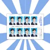 Merchandise de apoio a fãs para meet-and-greet de foto 3x4cm da Li Yuchun, mesmo estilo visto no Douyin