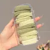 Gomas para el Cabello Estilo Coreano 2026 Nuevo Modelo Bandas para el Cabello de Cable Telefónico Morandi con un Estilo Perezoso de Alta Gama