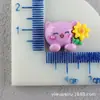 Acessórios DIY Panda Cola de Creme Caseira Capa de Celular Urso Animal Desenho Animado Sapo de Resina Coelho Enfeites Acessórios de Cabelo