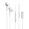 Fones de Ouvido Intra-auriculares com Fio Mais Vendidos pelos Fabricantes Novos Fones de Ouvido Tipo-C Fones Universais