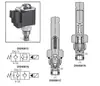 Válvula Solenoide de Cartucho Hidráulico Parker - Tipo Válvula de Cono de Dos Posiciones y Dos Vías (Normalmente Cerrado o Normalmente Abierto) Serie DSH081