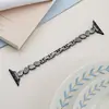 Adequado para Pulseiras de Apple Watch, Pulseiras de iWatch com Pedras Macias Cravejadas de Diamante, Pulseiras de Relógio Huawei Xiaomi 8/9, 14mm Atacado