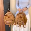 2026 Novo Modelo Mochila de Pelúcia Capivara para Meninas Presente de Aniversário Bolsa Ita Jk Escolar Bolsa Doce de Desenho Animado