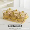 Prato de Frutas de Luxo Leve Enfeites de Mesa de Centro para Sala de Estar Doméstica Prato de Doces Petiscos Prato para Pegar Petiscos Prato de Frutas Secas com Tampa