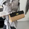 Bolso de mano de moda con estampado de leopardo para mujer, nuevo bolso de verano 2026 estilo Kelly, bolso pequeño único para hombro y cruzado