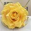 Nuevo producto transfronterizo: flores de rosa artificiales para arreglos de boda, decoraciones de pasillo, decoraciones de recepción de hotel y capullos de flor para decoración de pared