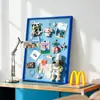 Adesivos Magnéticos de Geladeira DIY Pinturas Decorativas Criativas Hall de Entrada Sala de Estar Parede de Fundo para Fotos Sala de Jantar Pinturas Penduradas Simples Modernas