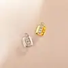 2025 Novos Acessórios de Dente de Ouro com Quatro Diamantes Aparador de Hip-Hop Barra Vertical Única Hiphop Estiloso Versátil Exportação Estilo Quente
