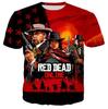Exportación Transfronteriza Tops de Verano Europeos y Americanos Impresión Digital 3D Camisetas Holgadas de Manga Corta con Cuello Redondo para Hombre y Mujer Casuales y Versátiles