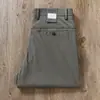 Pantalones Rectos para Hombre de Estilo Nuevo de Verano 2025, Delgados, de Secado Rápido, Sin Planchar, Antiarrugas, Ligeramente de Lujo, Frescos, de Negocios, Elásticos, Casuales