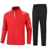 Traje deportivo de manga larga para primavera y otoño para hombres y mujeres, uniforme deportivo para estudiantes, chaqueta de entrenador para entrenamiento de competición, procesamiento de caracteres impresos y bordados