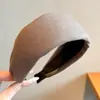 Diadema de Borde Ancho para Otoño e Invierno Estilo Coreano para Mujer Diadema Alta para la Parte Superior de la Cabeza Hace que la Cara Parezca Más Pequeña Sensación de Alta Calidad Pinza para el Cabello Accesorios para el Cabello Antideslizante Pinza para el Cabello Goma para el Cabello