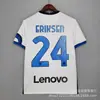 Camiseta de Aficionado Estilo Antiguo Club Estrella Número de Jugador Sin Brazaletes 202122 Barcelona Inter de Milán Manchester United