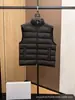 Jaqueta puffer Contrin sem mangas para homens e mulheres, jaqueta puffer de casal, 90% de conteúdo de plumas