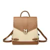 Mochila de Moda de Comercio Exterior para Mujer, Estilo Nuevo, Mochila Versátil Casual de Gran Capacidad, Bolso de Viaje Suave de Gama Alta, Transfronterizo