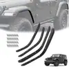 Adequado para Peças de Modificação de Arco de Roda Wide-Body Jeep Wrangler Jl 18-25, Acabamento de Arco de Roda Alto/Baixo