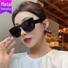 Nova Moda Clássica Moldura Grossa Óculos de Sol Olho de Gato Ins Retro Outdoor Street Shade UV Proteção Óculos de Sol