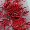 Bordado Estéreo 3D Lantejoula Renda Acessórios Vestido de Casamento Material DIY Feito à Mão Adesivo de Flor Pó Decorativo