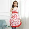 Avental de Cozinha Feminino Estilo Coreano Moda Sem Mangas Renda Laço Babador para Homens e Mulheres Cozinhar Avental Anti-incrustante