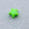 Nuevas Cuentas Acrílicas Estrella de Cinco Puntas Agujero Recto Cuentas Macaron Color Caramelo Cuerda Gruesa Cuentas Sueltas Accesorios