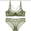 Conjunto de Sujetador de Encaje Adelgazante Anti-Flacidez de Tamaño Grande Personalizado OEM Lencería Sexy Europea y Americana, Pedido Mínimo 300, Efecto Adelgazante