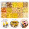Venta Caliente Transfronteriza Cuentas de Arroz Cuentas Tubulares Paquete de Materiales Pulseras Collares de Abalorios Hechos a Mano DIY Accesorios de Joyería Cuentas Sueltas
