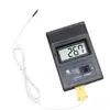 Termómetro Digital de Alta Temperatura TM902C con Punto Decimal Medidor de Temperatura para Rizador de Cabello con Sonda
