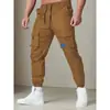 Pantalones Largos Deportivos Casuales de Marca de Moda para Hombre, Ropa de Trabajo, Venta Caliente de Primavera y Otoño, Estilo Nuevo Jogger, Comercio Exterior Aliexpress Transfronterizo, Venta al por Mayor