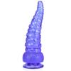 Pene transparente de color con tentáculos de pulpo, gran tamaño, alternativa, tapón anal posterior alienígena, pseudopene, masturbación anal para hombres y mujeres.