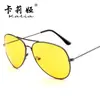 Moda gafas de sol nuevas gafas de sol 3025 gafas de sol 3026 gafas de visión nocturna gafas de sol personalizadas gafas de rana de metal moda