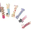 Lindos Extensiones de Pinza Larga Pato Pato Dulce Chica Corazón Flequillo Pinza Nuevo Japonés y Coreano Versátil Dibujos Animados Adorno para la Cabeza para Mujeres