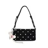 Bolso Baguette de Lunares Estilo Coreano para Mujer, Nuevo Bolso de Bowling de Gama Alta 2026, Bolso de Hombro para Viajar
