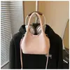 Bolso de hombro pebble transfronterizo simple y elegante, bolso tipo almohada moderno y versátil para el uso diario y casual, bolso cruzado texturizado