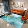 Nueva Alfombra de Piso Sala de Estar Dormitorio Lujo Ligero Alta Calidad Simple Cobertura Total Sofá Alfombra de Piso Grande Mesa de Café Limpiable Alfombra de Mesita de Noche